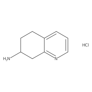 5,6,7,8-Tetrahydroquinolin-7-amine hcl结构式