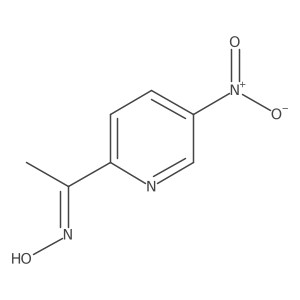 1-(5-Nitro-2-pyridinyl)ethanone oxime Structure