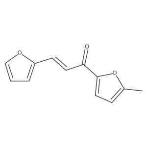 (2E)-3-(Furan-2-yl)-1-(5-methylfuran-2-yl)prop-2-en-1-one Structure