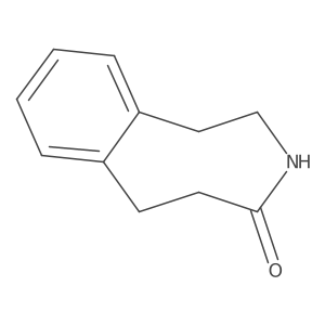1,2,3,4,5,6-Hexahydro-3-benzazocin-4-one结构式