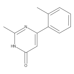2-Methyl-6-(o-tolyl)pyrimidin-4-ol Structure