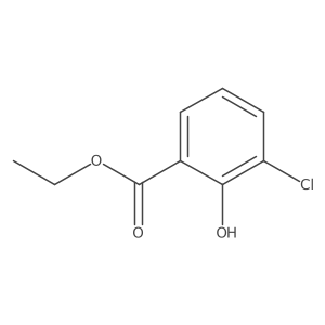 Ethyl 3-chloro-2-hydroxybenzoate Structure