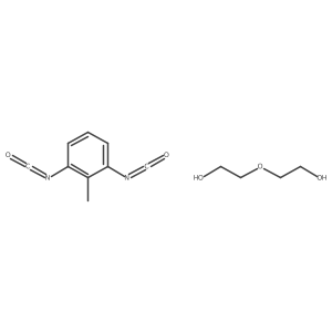 1,3-Diisocyanato-2-methylbenzene;2-(2-hydroxyethoxy)ethanol Structure