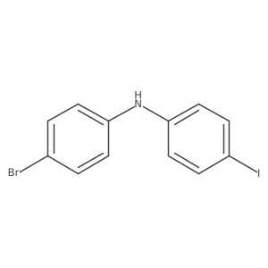 4-Bromo-N-(4-iodophenyl)aniline Structure