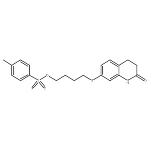 4-(1,2,3,4-Tetrahydro-2-oxoquinolin-7-yloxy)butyl 4-methylbenzenesulfonate Structure