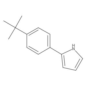 2-[4-(tert-Butyl)phenyl]pyrrole Structure