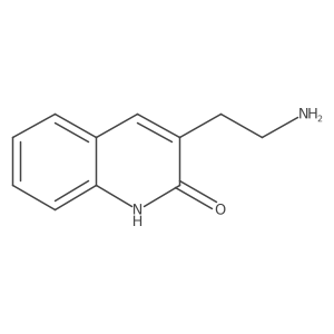 3-(2-Aminoethyl)-1,2-dihydroquinolin-2-one结构式