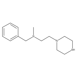 Benzyl(methyl)[2-(piperazin-1-yl)ethyl]amine结构式