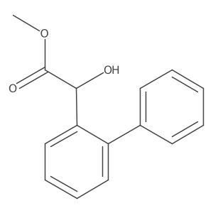Methyl biphenyl-2-yl(hydroxy)acetate Structure