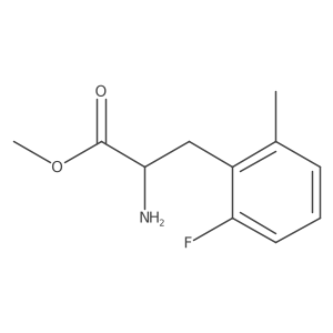 Methyl (R)-2-amino-3-(2-fluoro-6-methylphenyl)propanoate Structure