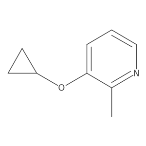 3-Cyclopropoxy-2-methylpyridine Structure