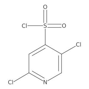 2,5-Dichloropyridine-4-sulfonyl chloride Structure