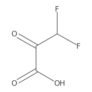 3,3-Difluoro-2-oxopropanoic acid结构式