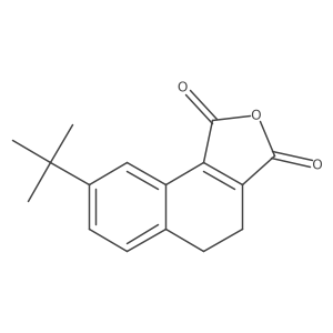 8-(1,1-Dimethylethyl)-4,5-dihydronaphtho[1,2-c]furan-1,3-dione Structure