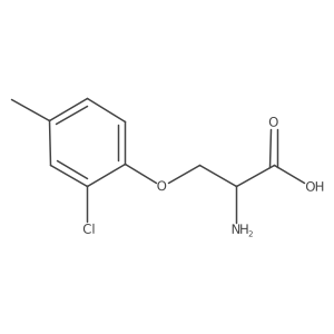 O-(2-Chloro-4-methylphenyl)-L-serine Structure