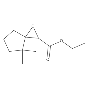 Ethyl 4,4-dimethyl-1-oxaspiro[2.4]heptane-2-carboxylate结构式