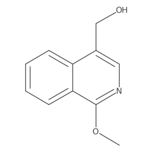 1-Methoxy-4-isoquinolinemethanol Structure