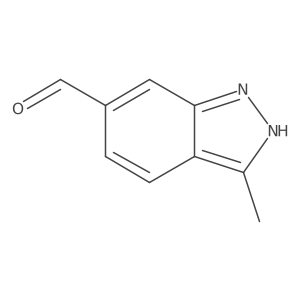 3-Methyl-1H-indazole-6-carbaldehyde Structure