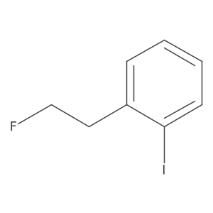 1-(2-Fluoroethyl)-2-iodobenzene Structure