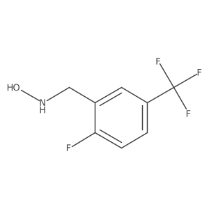 N-{[2-fluoro-5-(trifluoromethyl)phenyl]methyl}hydroxylamine结构式