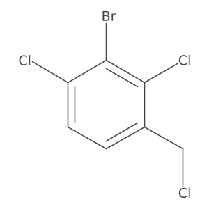 2-Bromo-1,3-dichloro-4-(chloromethyl)benzene Structure