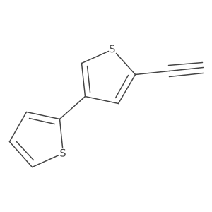 5'-Ethynyl-2,3'-bithiophene Structure