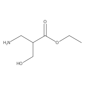 Ethyl 3-amino-2-(hydroxymethyl)propanoate Structure