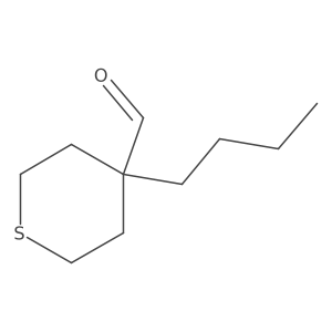 4-Butylthiane-4-carbaldehyde Structure