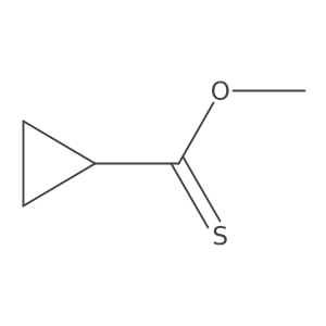 Methyl cyclopropanecarbothioate结构式