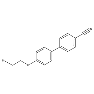 4'-(2-Bromoethoxy)-[1,1'-biphenyl]-4-carbonitrile Structure