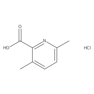 3,6-Dimethylpyridine-2-carboxylic acid hydrochloride Structure