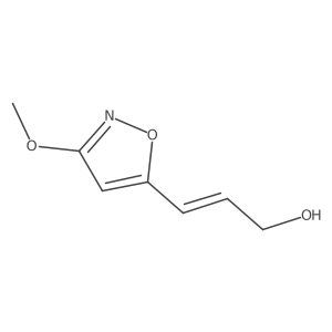 3-(3-Methoxy-1,2-oxazol-5-yl)prop-2-en-1-ol Structure