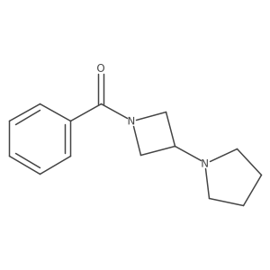 1-(1-Benzoylazetidin-3-yl)pyrrolidine Structure