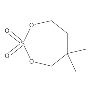 5,5-Dimethyl-1,3,2-dioxathiepane 2,2-dioxide结构式