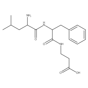 beta-Alanine, N-(N-L-leucyl-3-phenyl-D-alanyl)-结构式