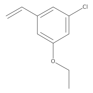 1-Chloro-3-ethoxy-5-vinylbenzene结构式