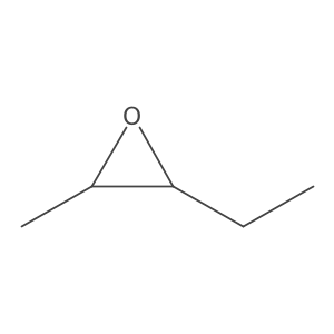 cis-2-Ethyl-3-methyl oxirane Structure