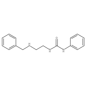 N-Phenyl-Na(2)-[2-[(phenylmethyl)amino]ethyl]urea Structure