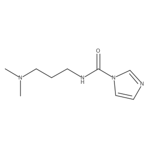 CN(C)CCCNC(=O)n1ccnc1结构式