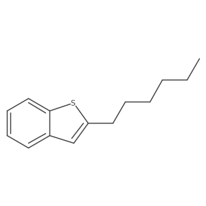 2-Hexyl-1-benzothiophene结构式