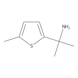 2-(5-Methylthiophen-2-yl)propan-2-amine Structure