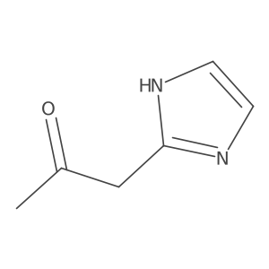 1-(1H-imidazol-2-yl)propan-2-one结构式
