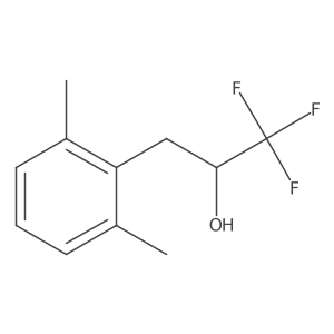 3-(2,6-Dimethylphenyl)-1,1,1-trifluoropropan-2-ol Structure