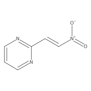 2-(2-Nitroethenyl)pyrimidine结构式
