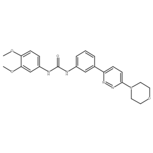 1-(3,4-Dimethoxyphenyl)-3-(3-(6-morpholinopyridazin-3-yl)phenyl)urea Structure