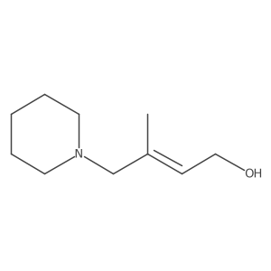 3-Methyl-4-(piperidin-1-yl)but-2-en-1-ol Structure