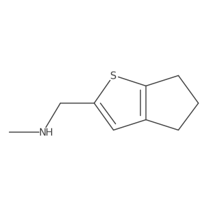 ({4H,5H,6H-cyclopenta[b]thiophen-2-yl}methyl)(methyl)amine结构式