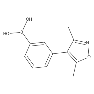 [3-(3,5-Dimethyl-1,2-oxazol-4-yl)phenyl]boronic acid Structure