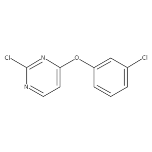 4-(3-Chlorophenoxy)-2-chloropyrimidine结构式