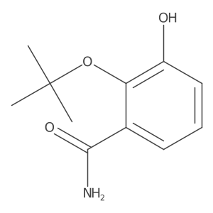2-Tert-butoxy-3-hydroxybenzamide结构式